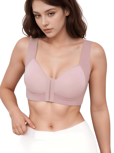 Front Fastening Bra - Wire Free! -, Bras , Drestiny , Black, Bras, Gender_Women, Grey, Pink, Purple, United Kingdom, United States, White , Drestiny , www.shopdrestiny.com